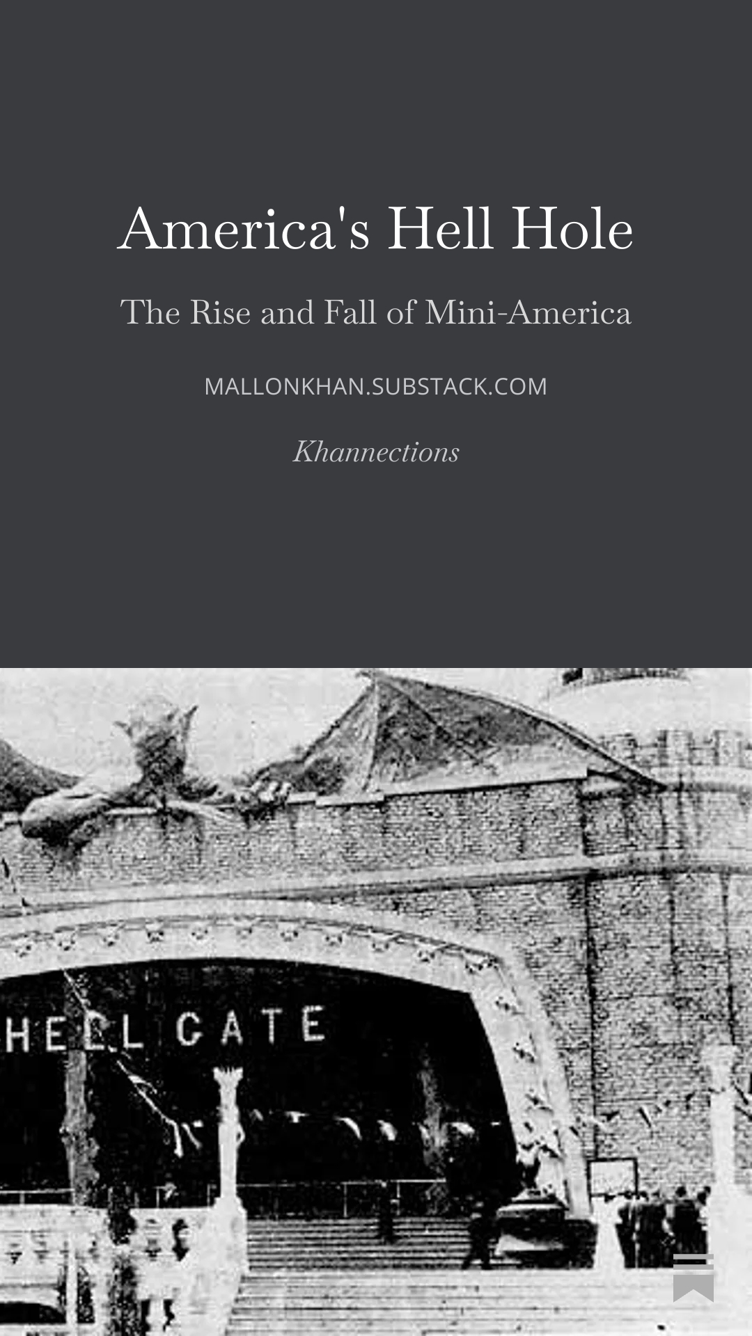 America's Hell Hole essay artwork